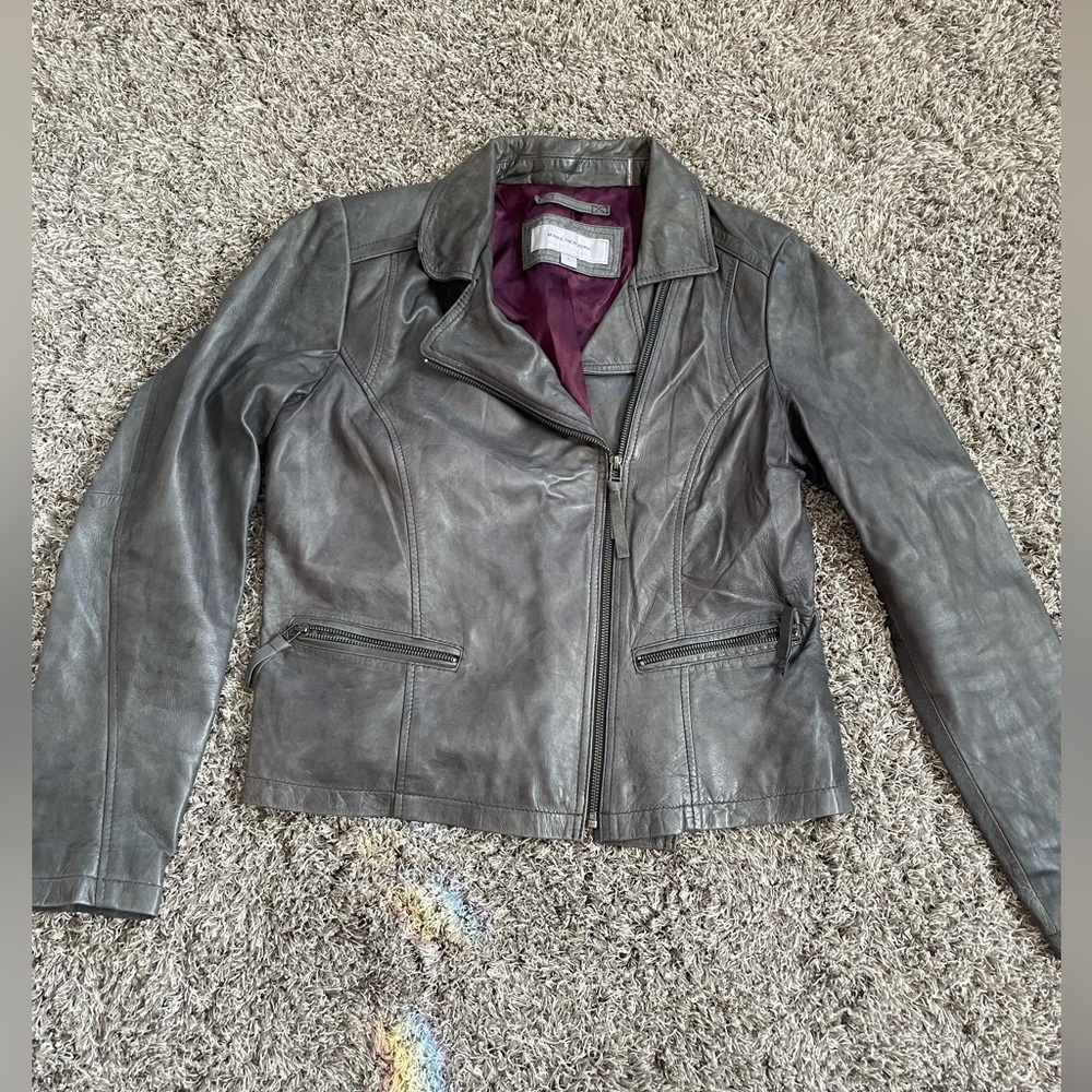 Soft leather jacket